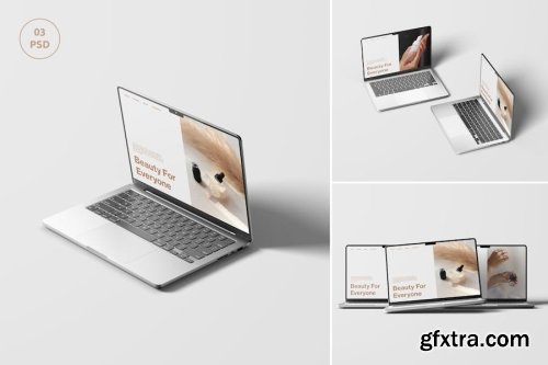 MacBook Mockup Collections 14xPSD