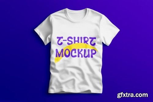 T-Shirt Mockup Collections 6xPSD