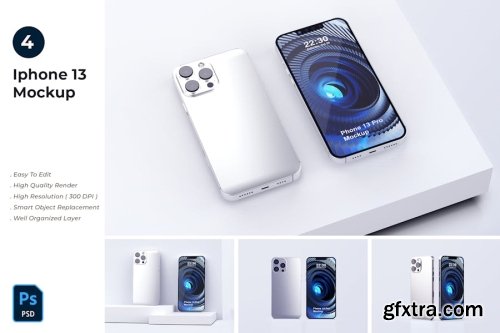 iPhone Mockup Collections 10xPSD