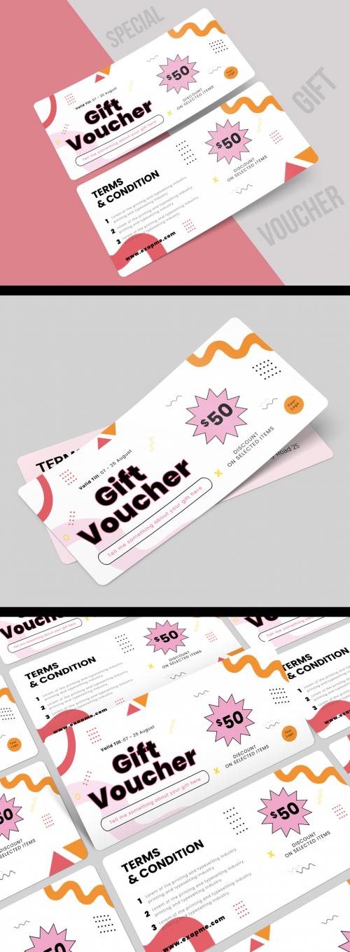 Gift Voucher Design Layout