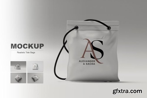 Totebag Mockup Collections 13xPSD