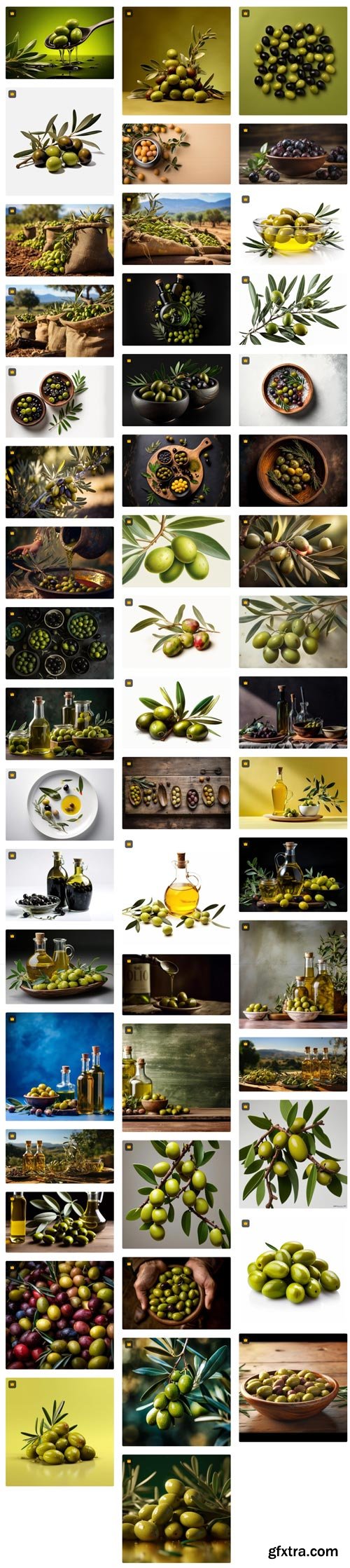 Premium Photo Collections - Olive day - 120xJPG