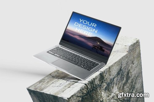 Laptop Mockup Collections 6xPSD