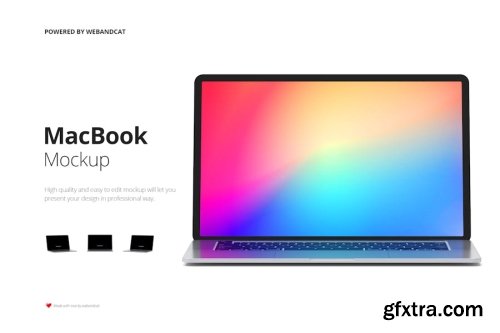 Laptop Mockup Collections 6xPSD