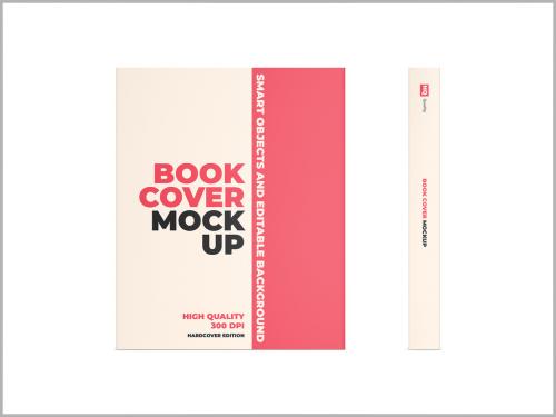 Book Mockup Front and Side