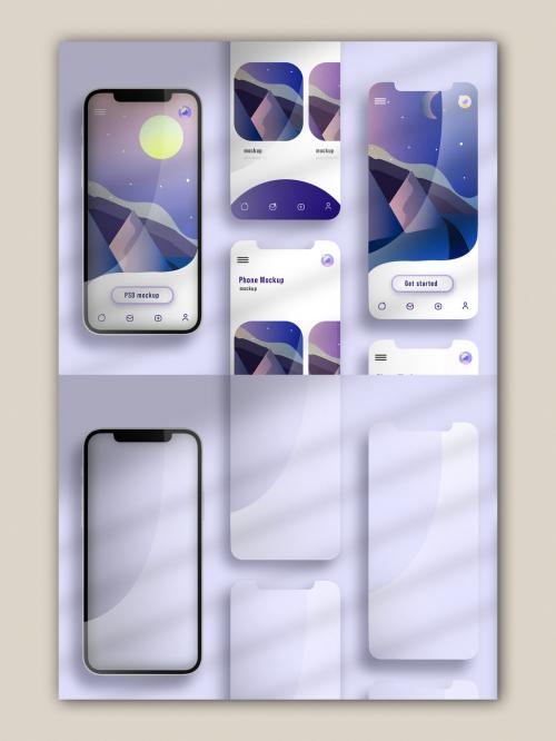 Mobile Interface Mockup