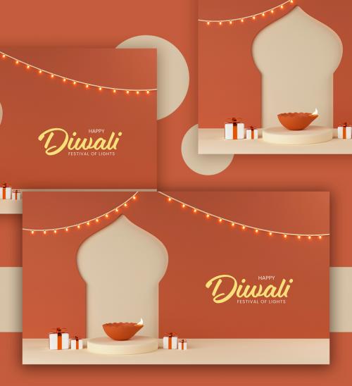 Diwali Festival Concept