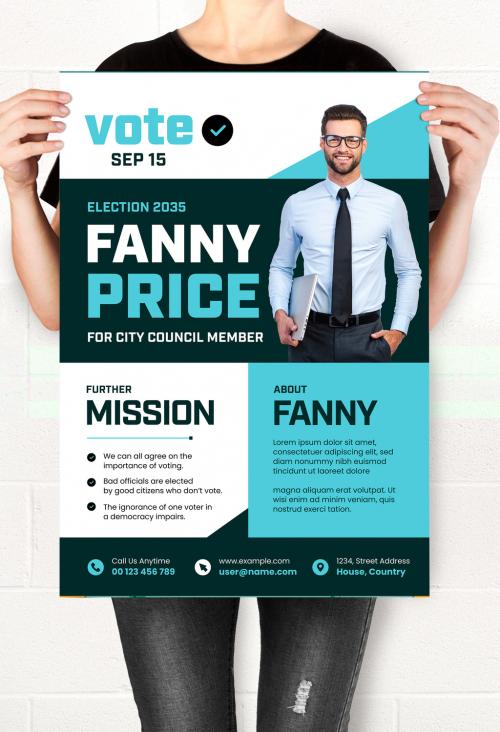 Vote or Election Flyer