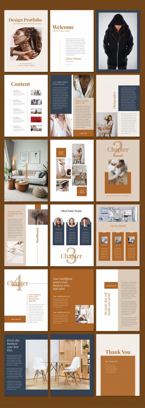 Portfolio Magazine Layout