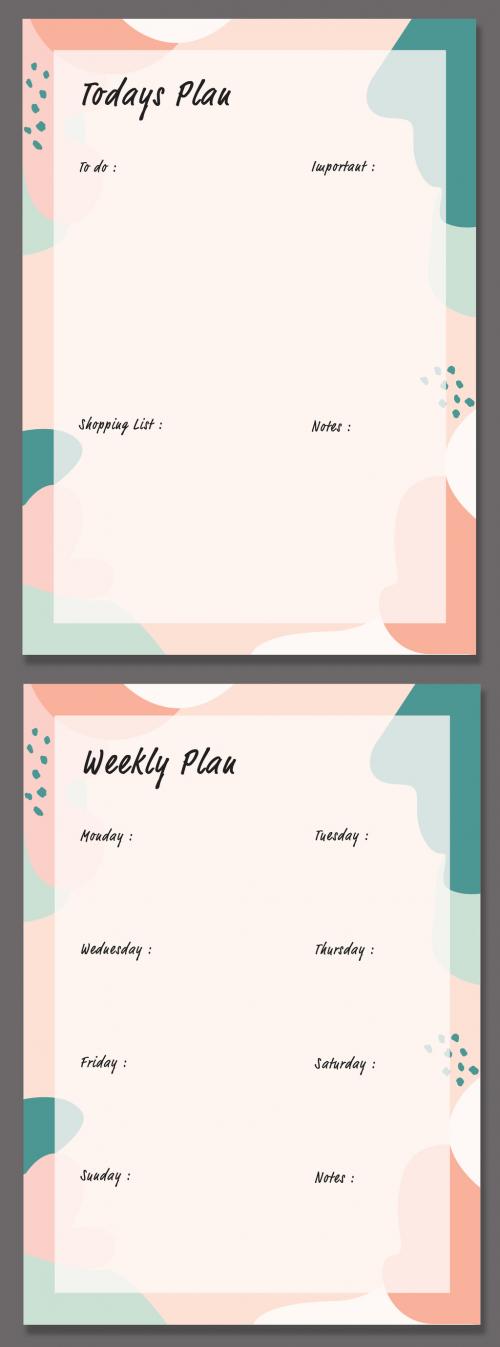 Planner with Abstract Accents