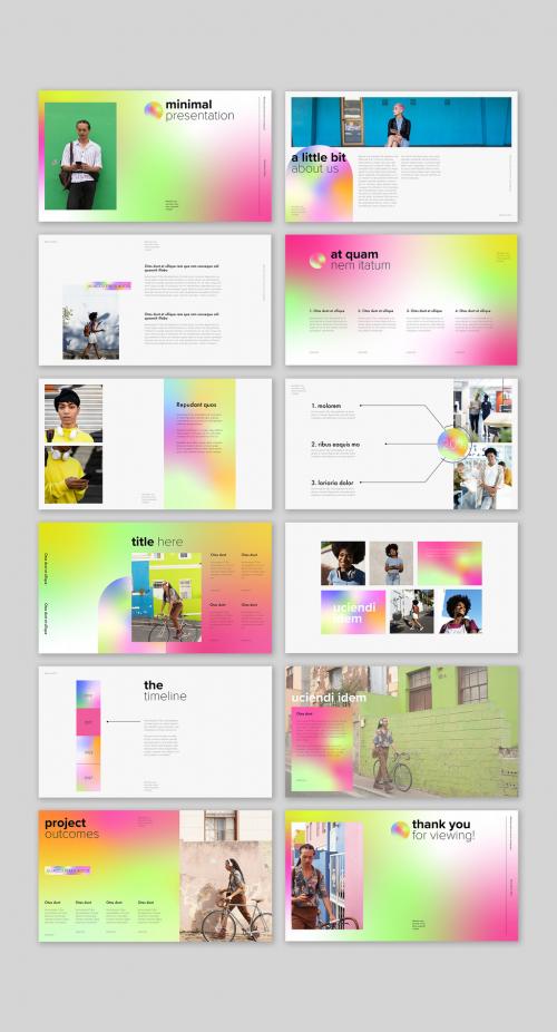 Gradient Presentation Layout