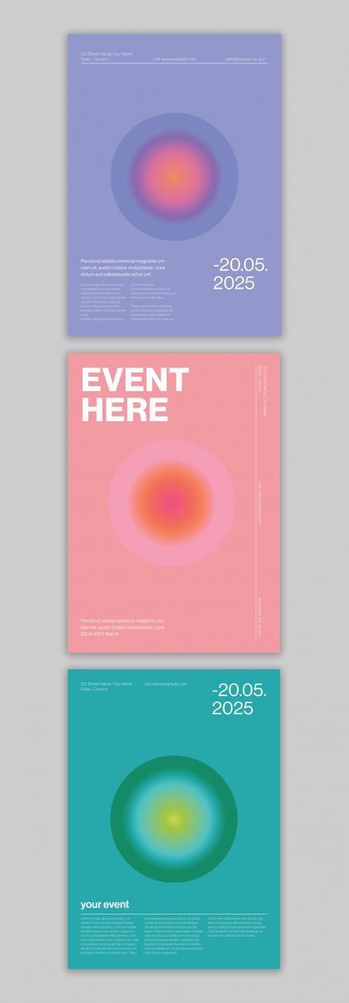 Minimalist Gradient Poster Design