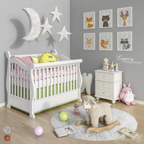 Furniture Legacy Classic, accessories, decor and toys set 6