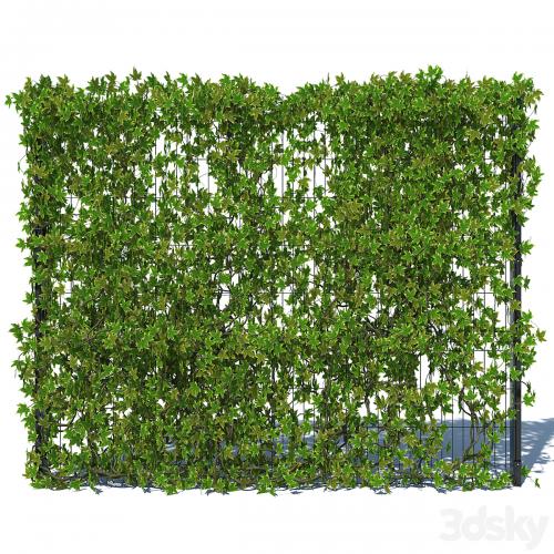 Metal Fence 3D (H-203) with Ivy v3