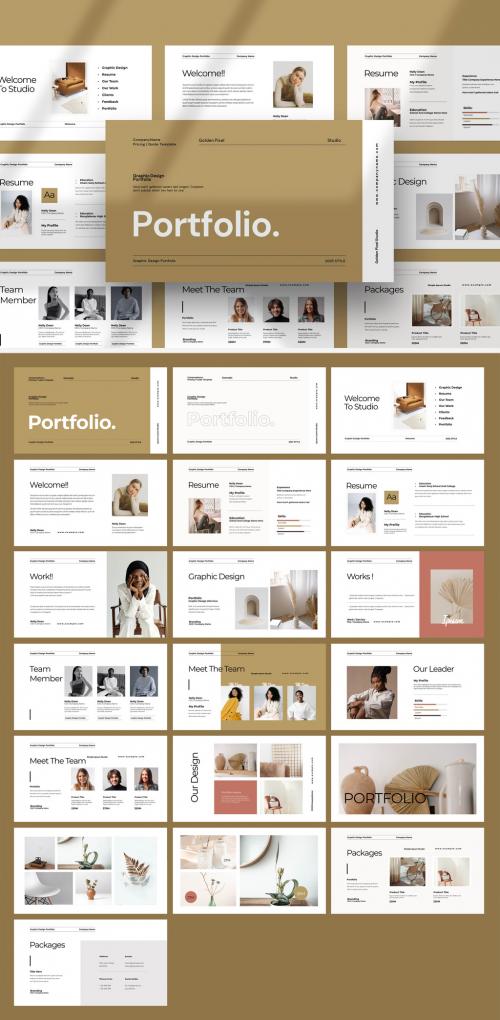 Portfolio Presentation Layout