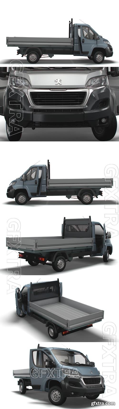 Peugeot Boxer SingleCab Tipper HQInterior 2023 Model