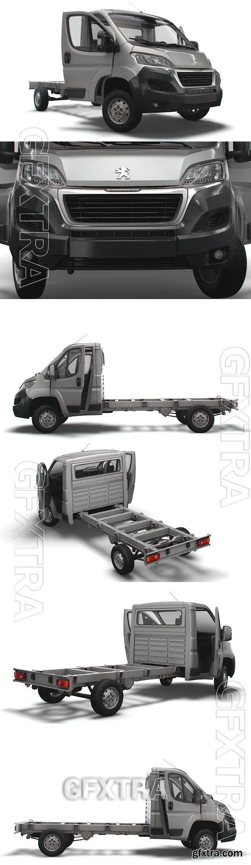 Peugeot Boxer Chassis HQInterior SCab 3800WB 2023 Model