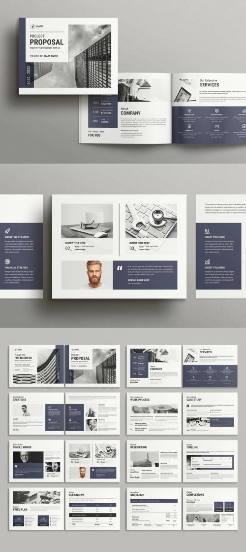 Business Proposal Layout Landscape