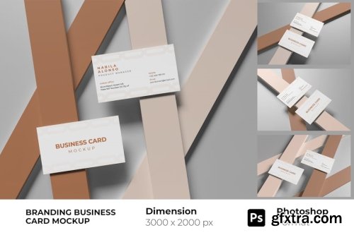 Business Card Mockup Collections 13xPSD