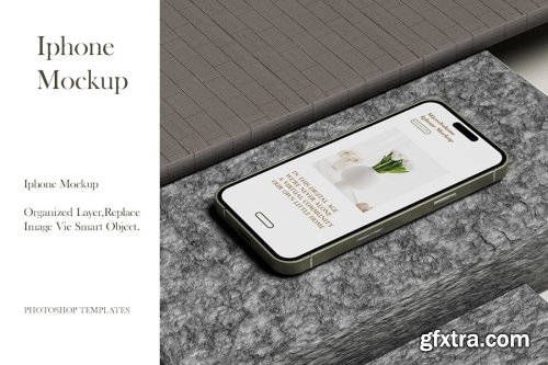 iPhone 15 Mockup Collections 11xPSD