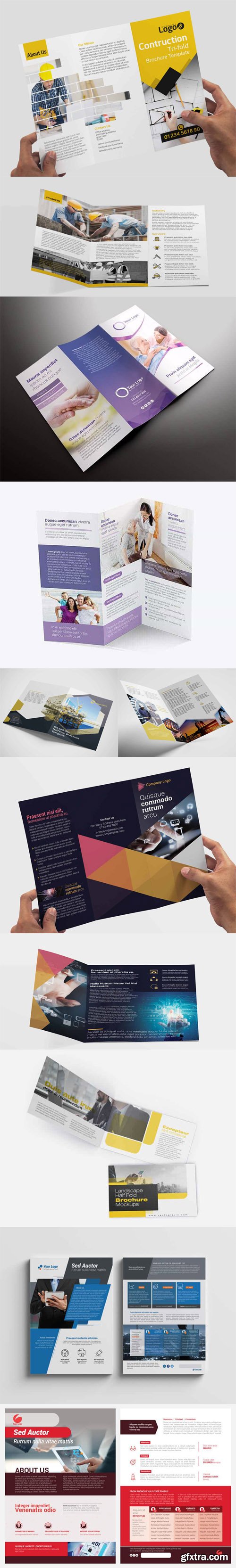 10+ Bi-Fold & Tri-Fold A4 Flyers [Vol.2]