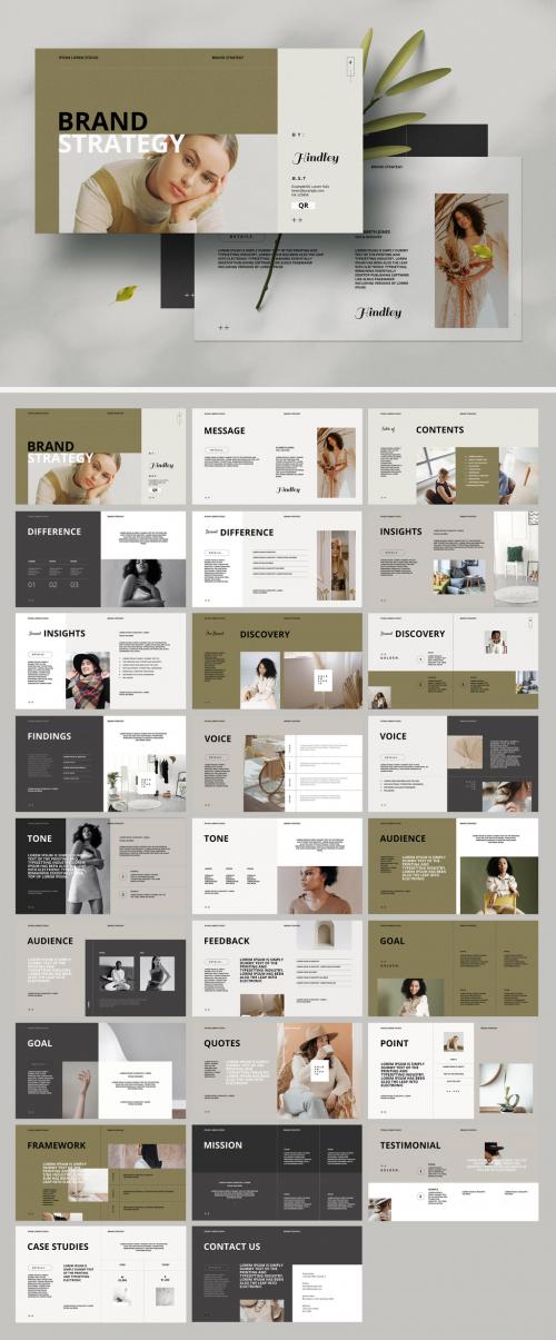 Brand Strategy Presentation Layout