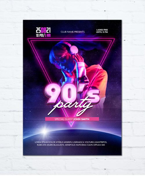 90's Party Poster