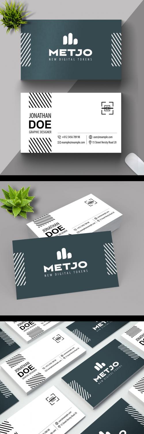 Business Card Layout Design