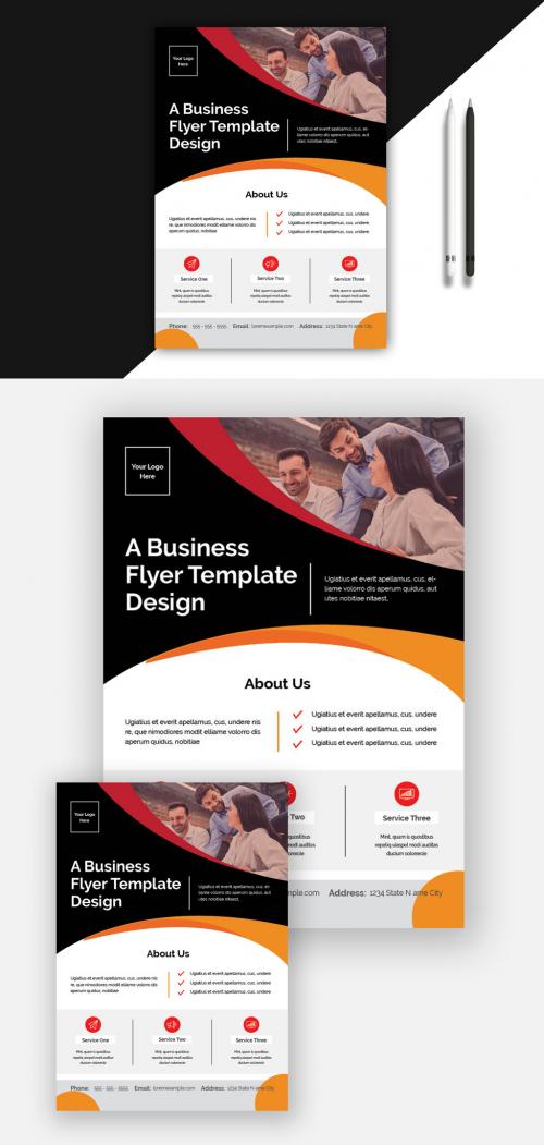 Business Flyer Template Design