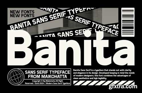 Banita - Sans Serif Typeface KH7CZ73