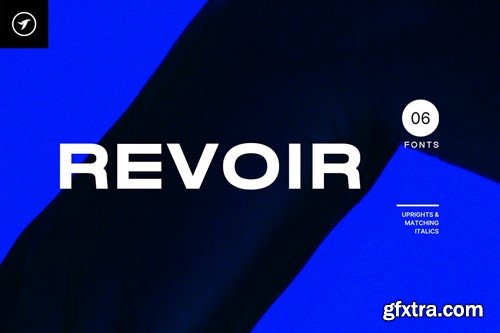 REVOIR - Modern Display / Techno Font Family QJBSJP5