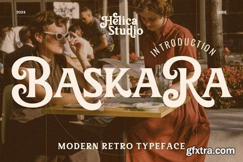 Baskara Modern Luxury Serif Font LH8RRJJ