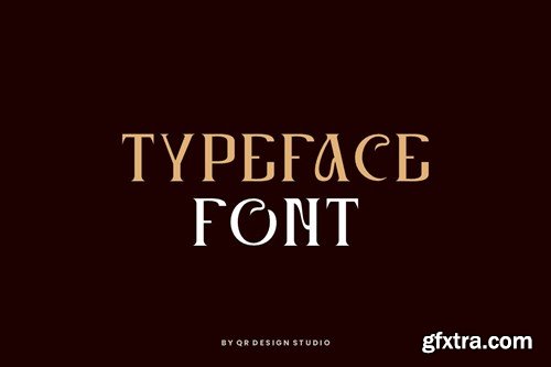 Gromaq - Minimal & Serif Typeface Font URDLAFX