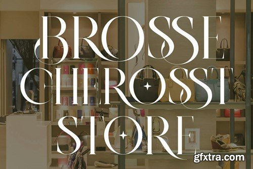 BROSSE Classy Ligature Serif 6ELFFRU