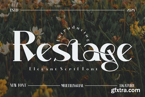 Restage Font N4A82KZ