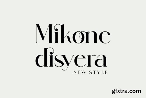 Bilgon Modern Serif Typeface 5ZT7QCY