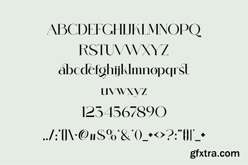 Bilgon Modern Serif Typeface 5ZT7QCY