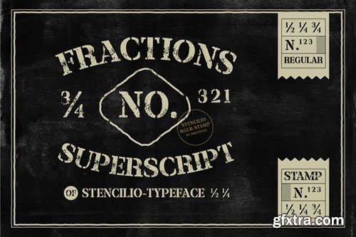 Stencilio – Serif Stencil Grunge Font 7AT43V6