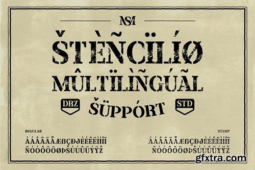 Stencilio – Serif Stencil Grunge Font 7AT43V6