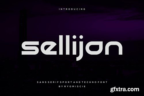 Sellijan - Sans Serif Sport And Techno Font YJ7R2R8