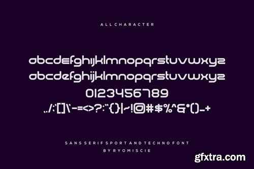 Sellijan - Sans Serif Sport And Techno Font YJ7R2R8