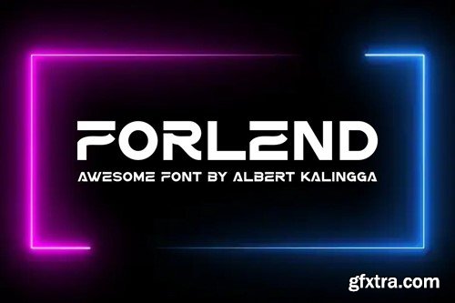 Forlend Font BMANPJV