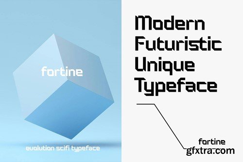 Fortine Futuristic Font M899BVB