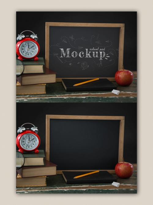 School Chalkboard Mockup