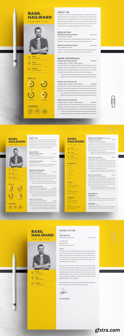 Creative Resume Layout