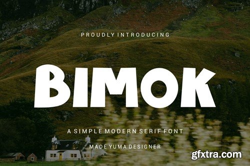 Bimok Font KSNVJ4L