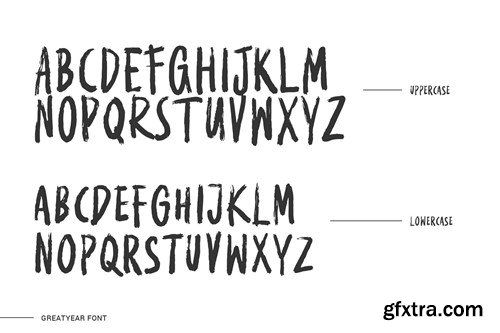 Greatyear - Brush Font EZYXXGU