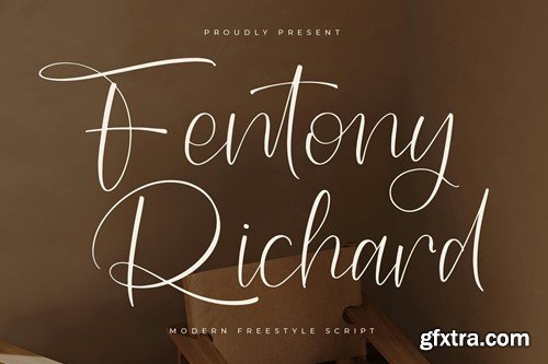 Fentony Richard Modern Freestyle Script CWSM6VU