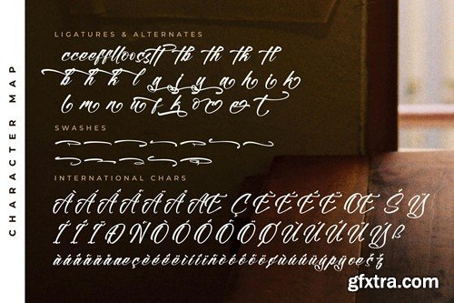 Erollitens Franklyn Modern Calligraphy Font Z3HLB96