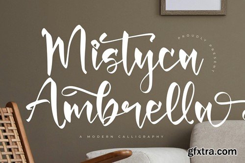 Mistyca Ambrella Modern Calligraphy VYT66TP